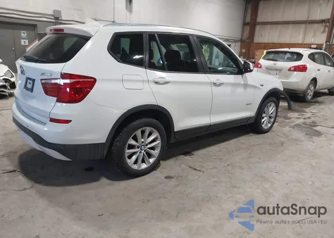 2015 BMW X3 xDrive28I z USA, uszkodzony, nr VIN 5UXWX9C54F0D45494